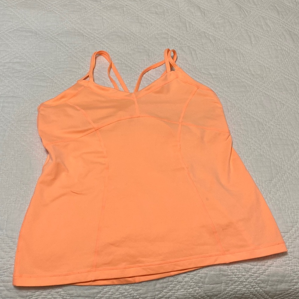 Zella Orange Tank Top